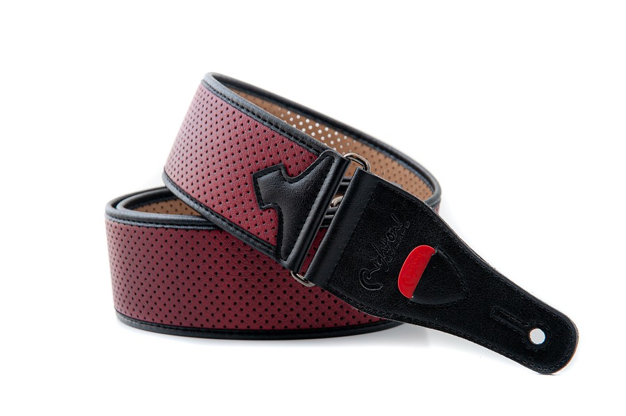  Monte-Carlo Red Guitar Strap Inspired by Classic Cars | RightOn! Straps 1